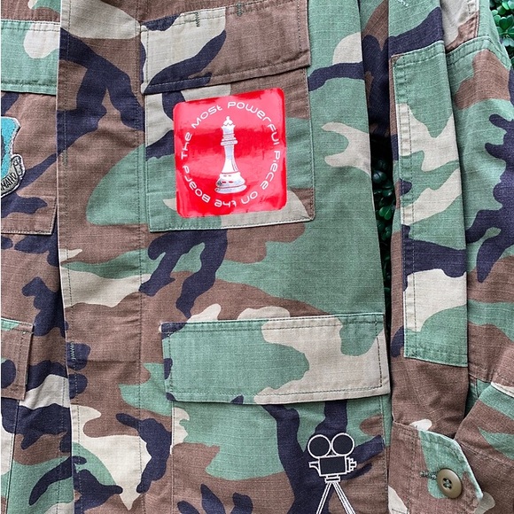 A Queen’s Move: Vintage Camo BDU Jacket - Picture 4 of 8